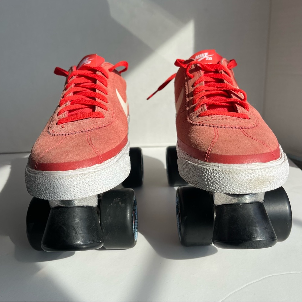 Nike Bruin Zoom Premium Sneaker RollerSkates Mango Men Size 8.5 - Picture 2 of 15
